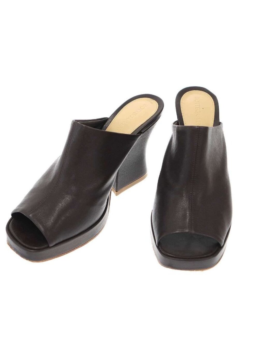 Bottega Veneta Open Toe Sandals Brown